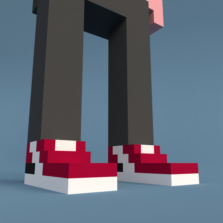 Meebit #5884 — Shoes