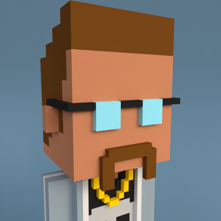Meebit #5886 — Portrait