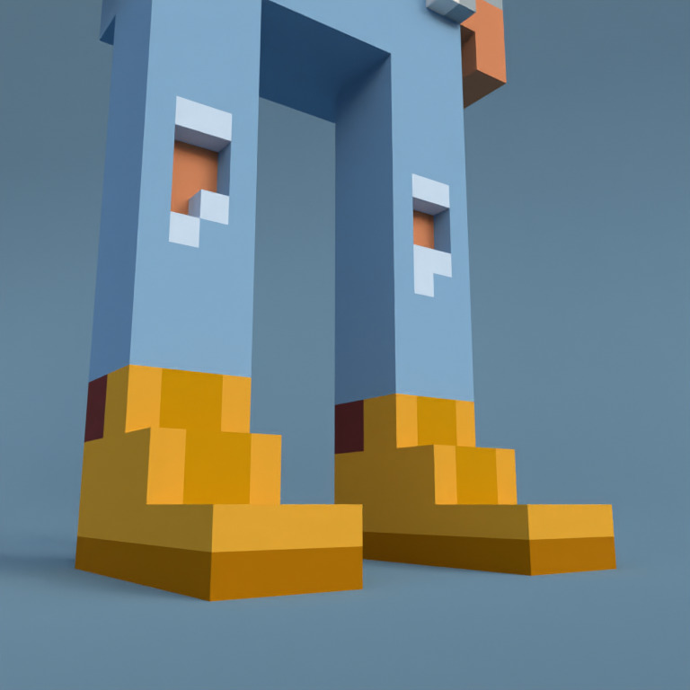 Meebit #5886 — Shoes