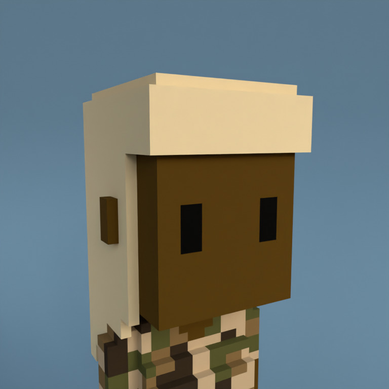 Meebit #5887 — Portrait