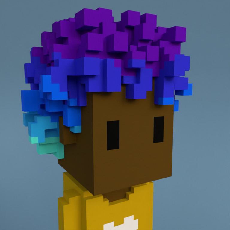 Meebit #5889 — Portrait