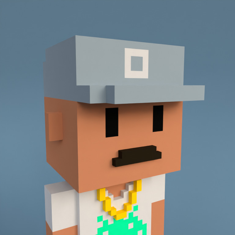 Meebit #5896 — Portrait