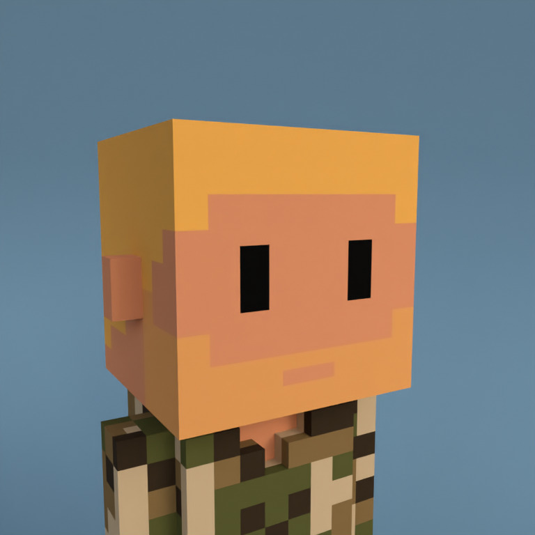 Meebit #5932 — Portrait