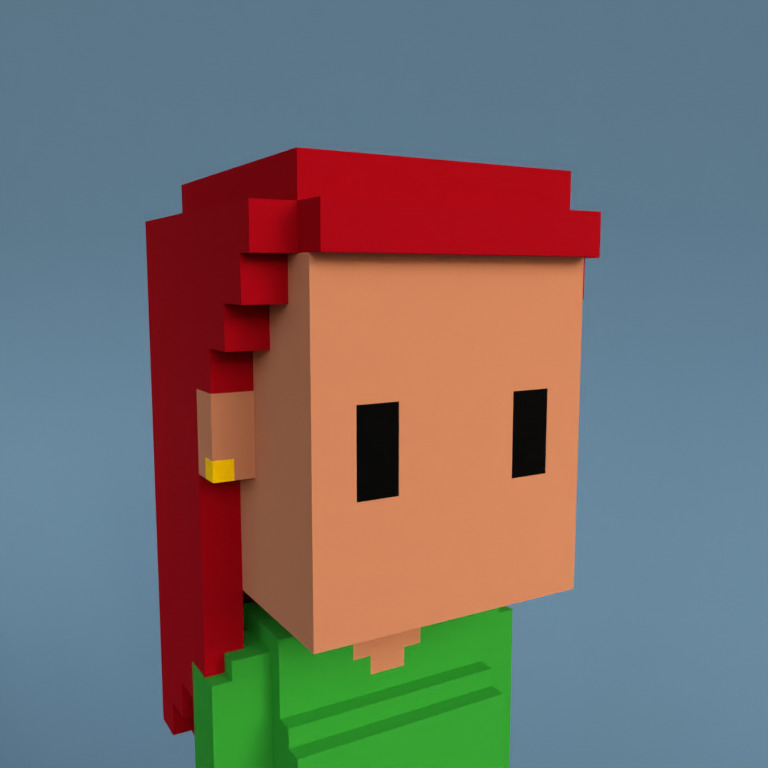 Meebit #5961 — Portrait