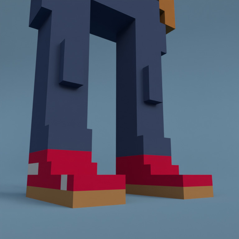 Meebit #5992 — Shoes