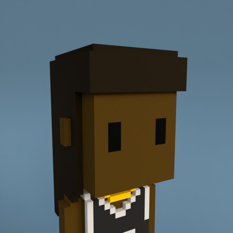 Meebit #6000 — Portrait