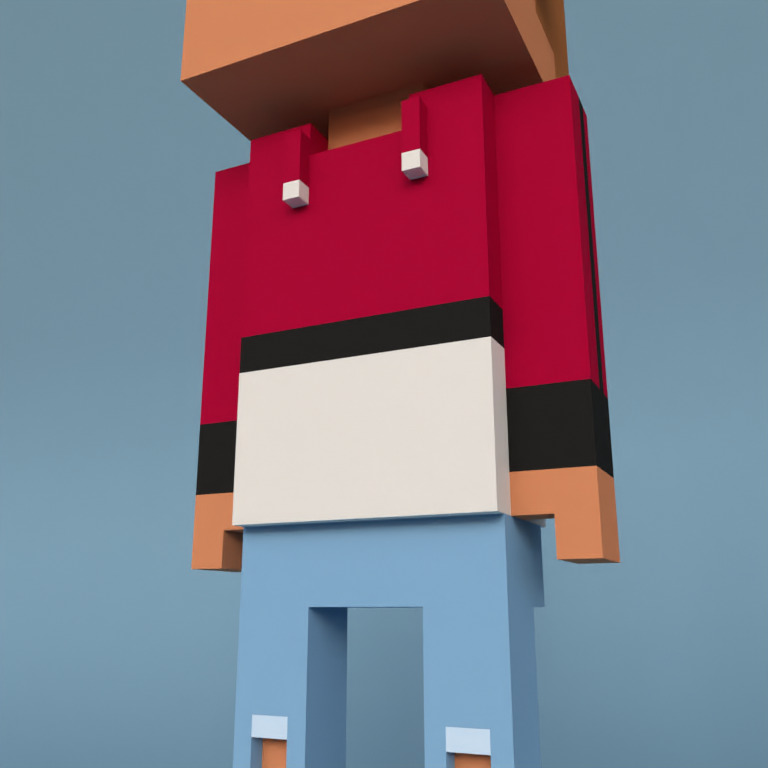 Meebit #6001 — Outfit