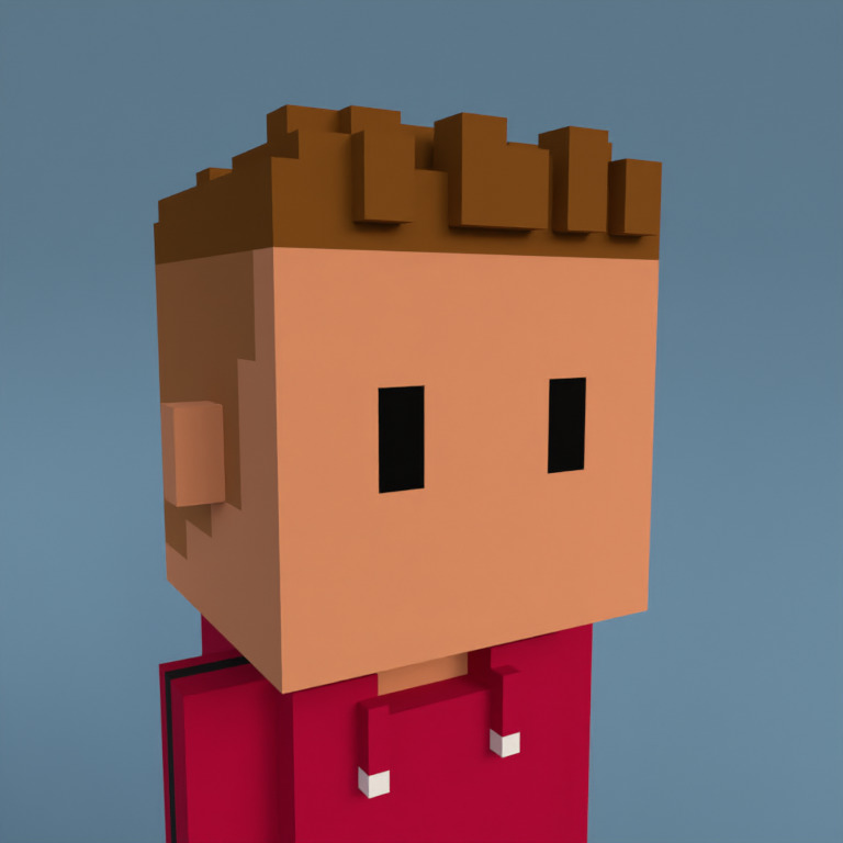 Meebit #6001 — Portrait