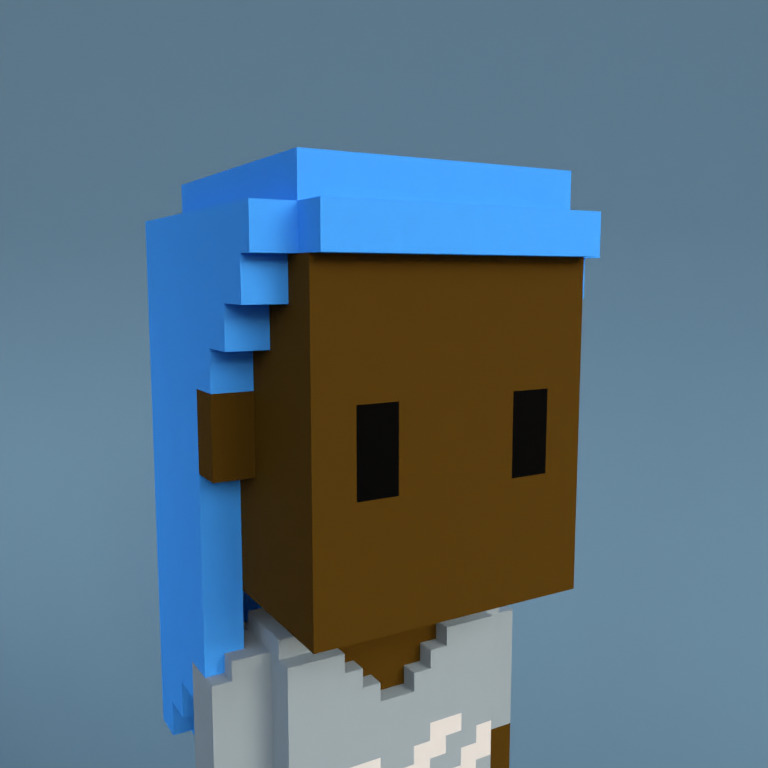 Meebit #6002 — Portrait