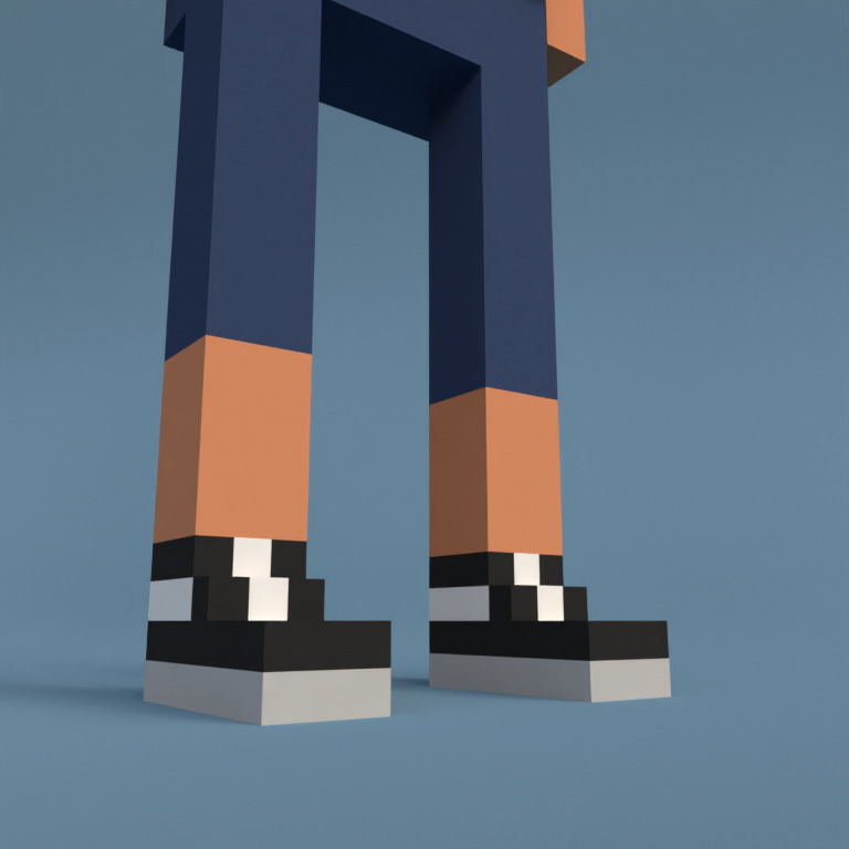 Meebit #6008 — Shoes