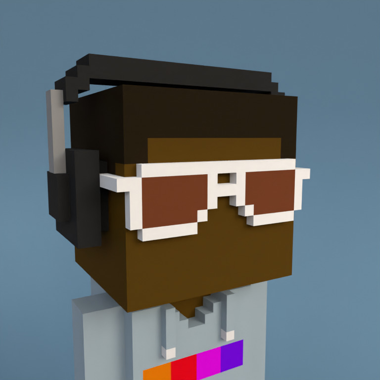 Meebit #6012 — Portrait
