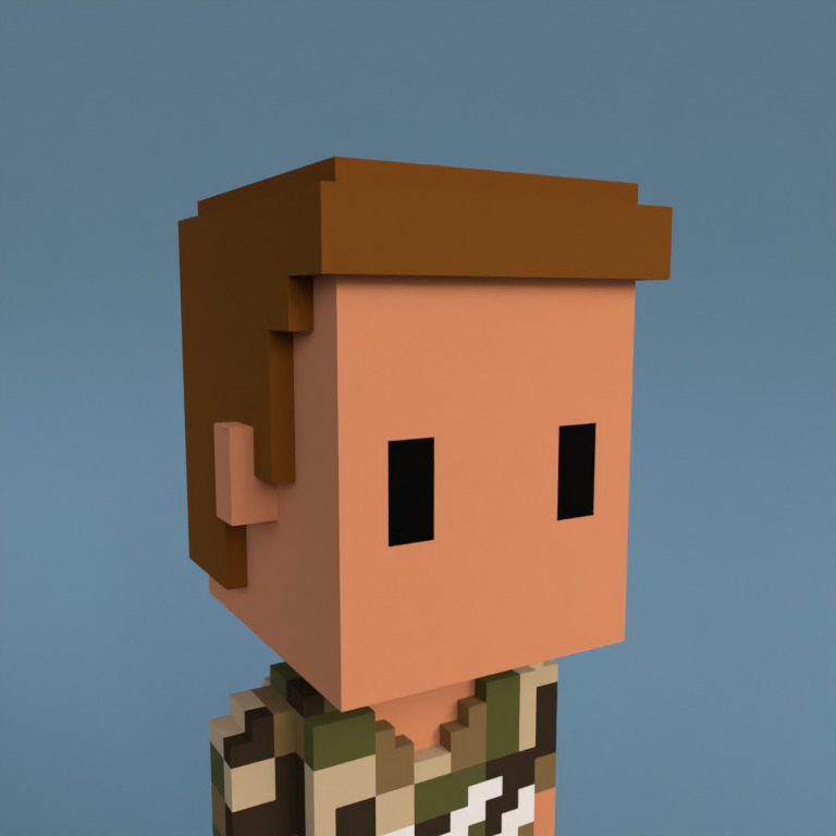Meebit #6013 — Portrait