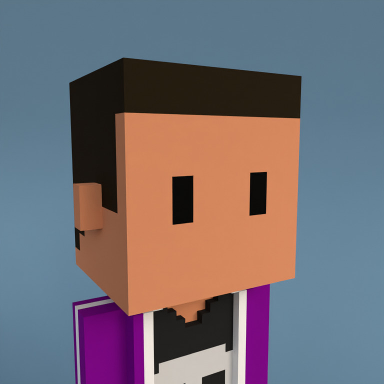 Meebit #6015 — Portrait