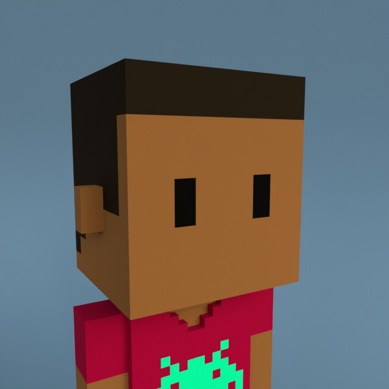 Meebit #6016 — Portrait