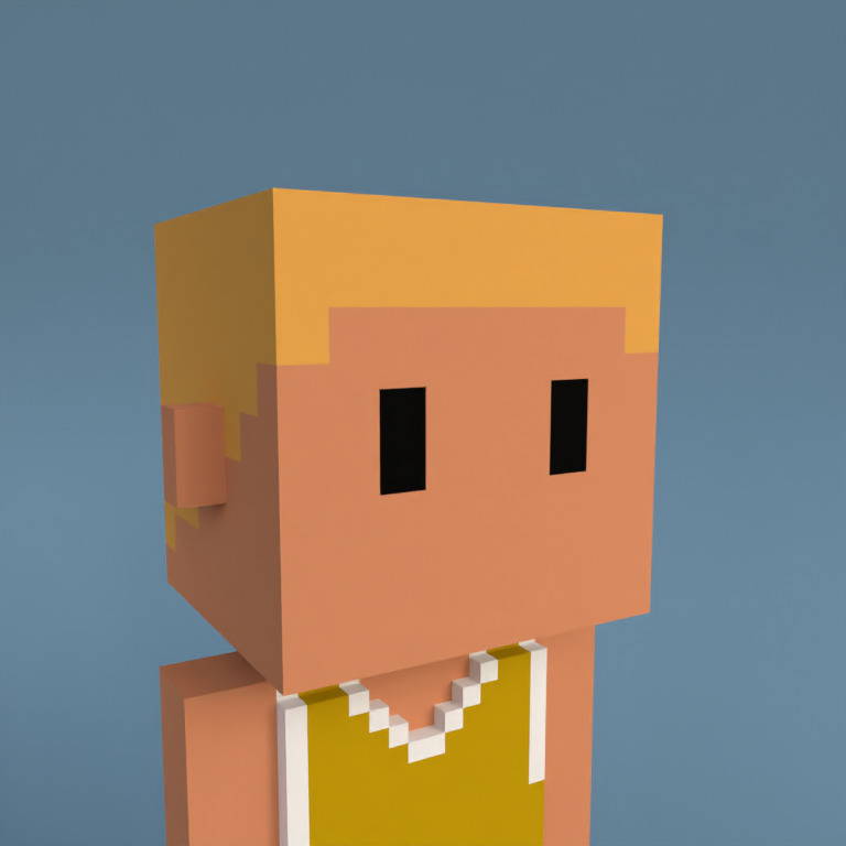 Meebit #6017 — Portrait