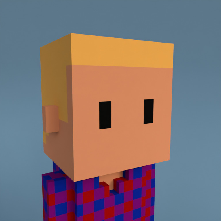 Meebit #6018 — Portrait