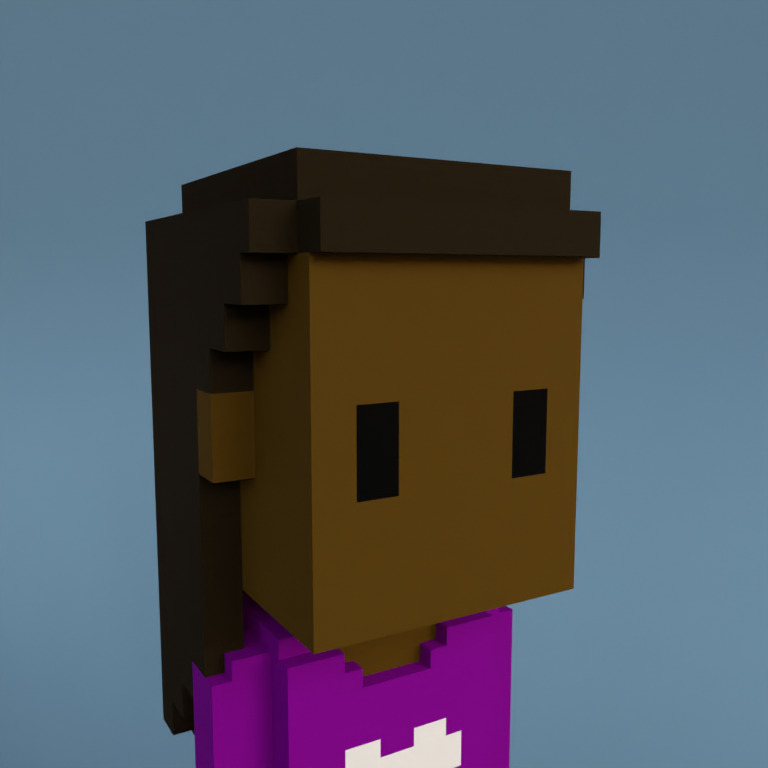 Meebit #6020 — Portrait