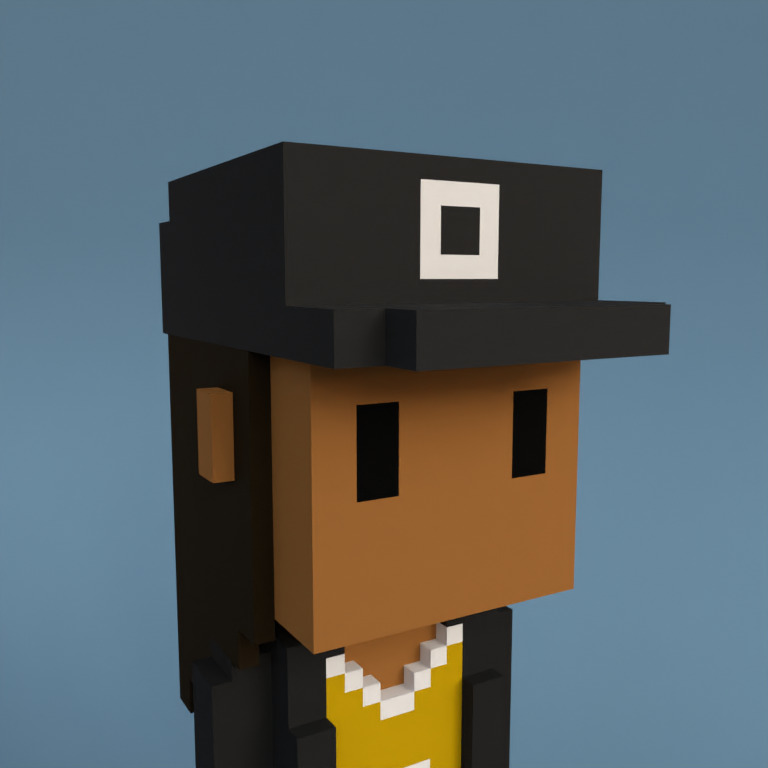 Meebit #6021 — Portrait