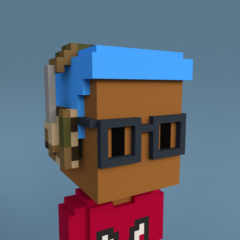 Meebit #6022 — Portrait