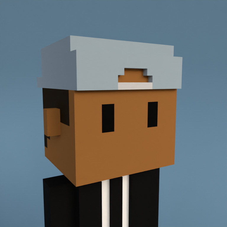 Meebit #6023 — Portrait