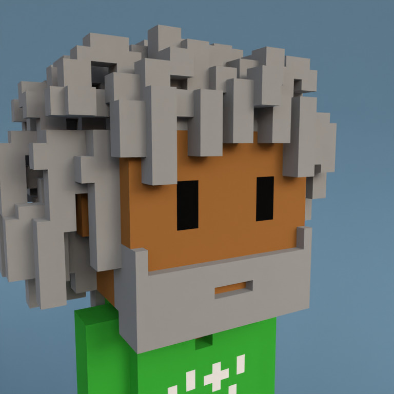 Meebit #6024 — Portrait