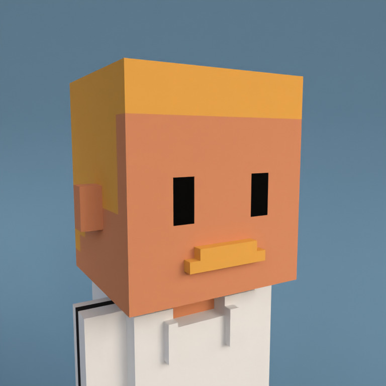 Meebit #6037 — Portrait