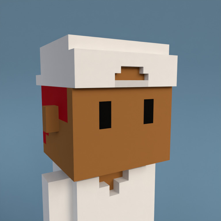 Meebit #6040 — Portrait