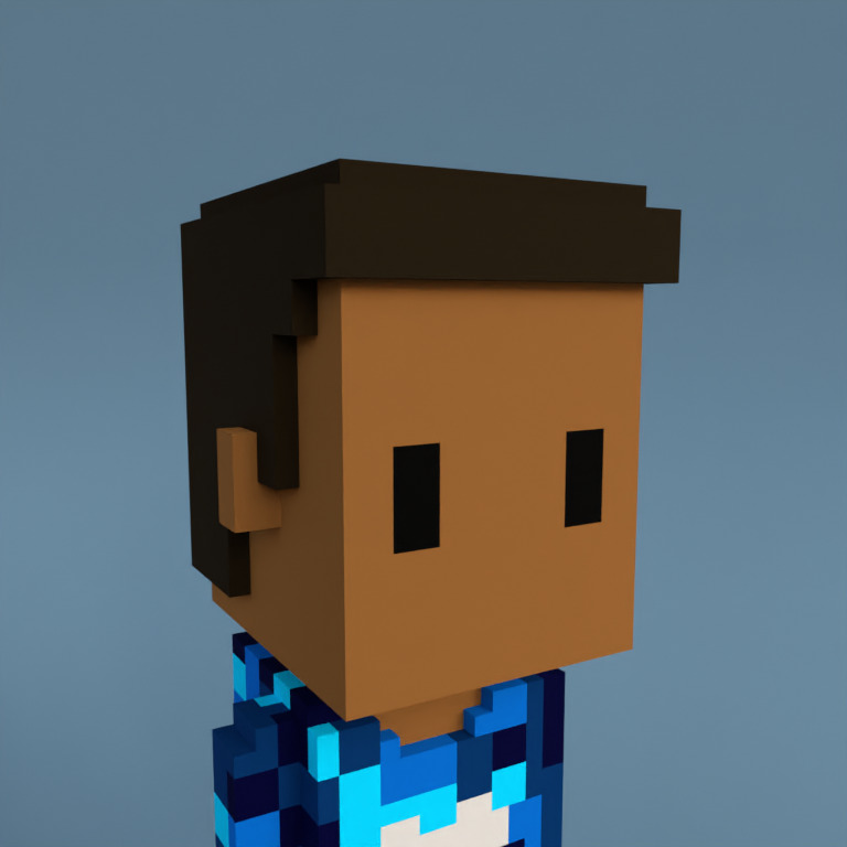 Meebit #6072 — Portrait