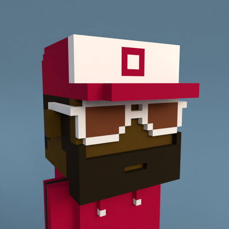 Meebit #6087 — Portrait