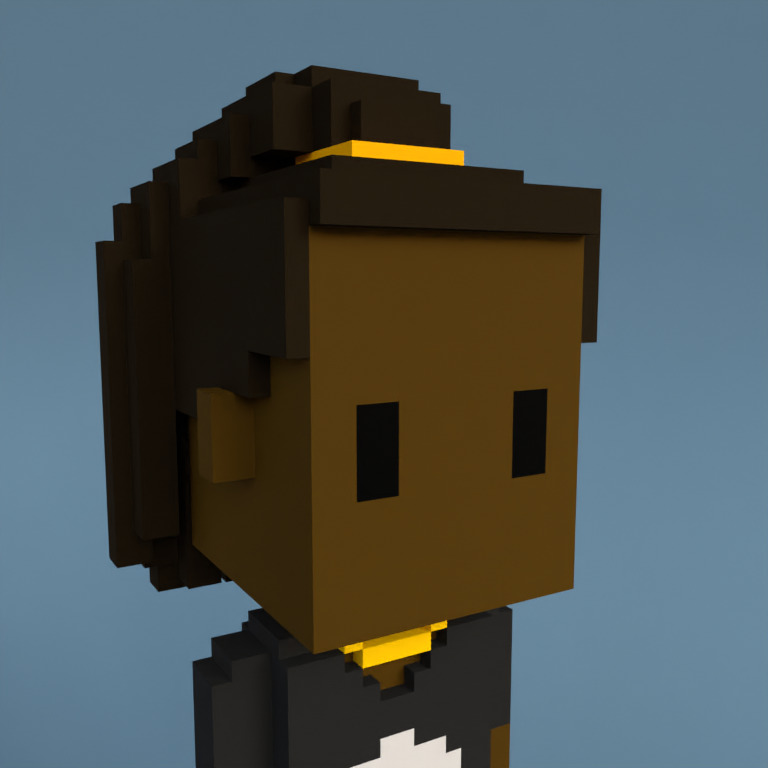Meebit #6090 — Portrait
