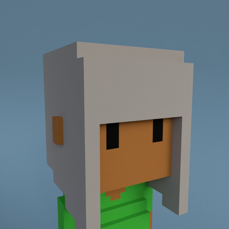Meebit #6095 — Portrait