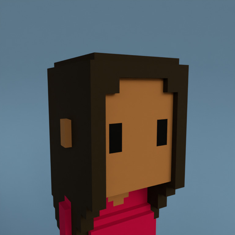 Meebit #6102 — Portrait