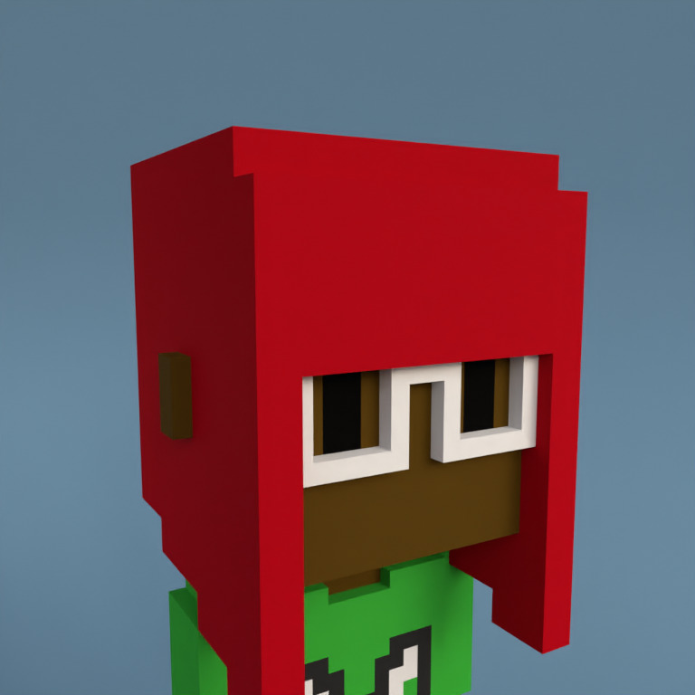 Meebit #6105 — Portrait