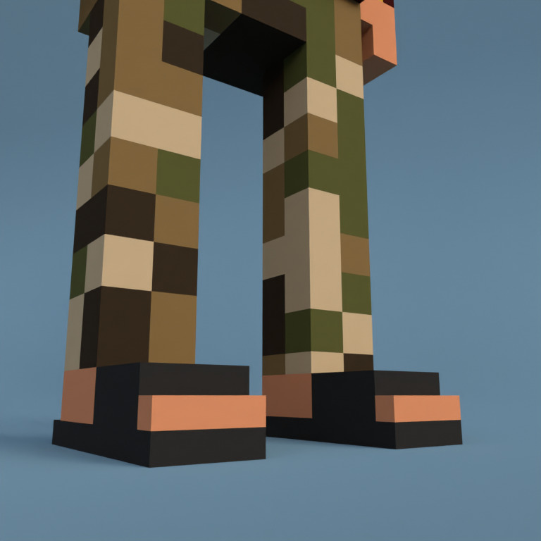 Meebit #6108 — Shoes