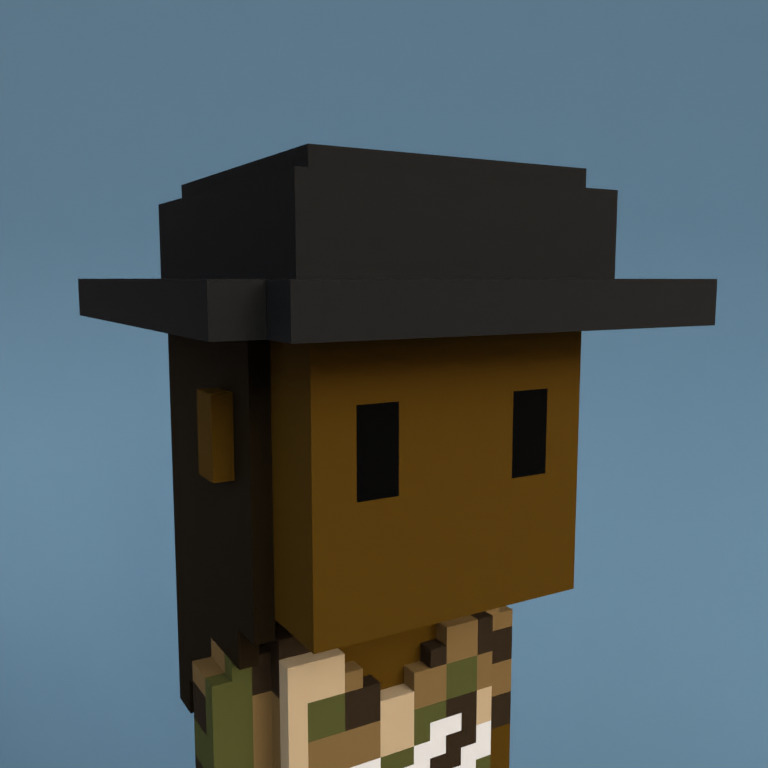 Meebit #6114 — Portrait