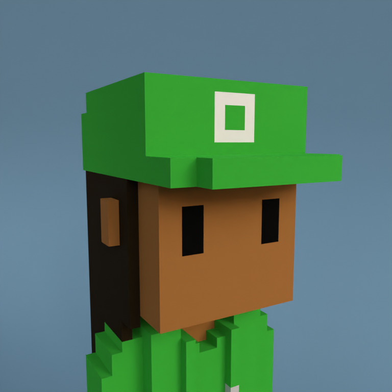 Meebit #6123 — Portrait