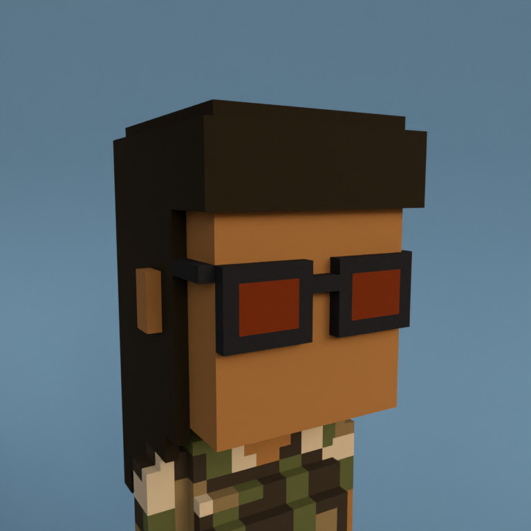 Meebit #6127 — Portrait