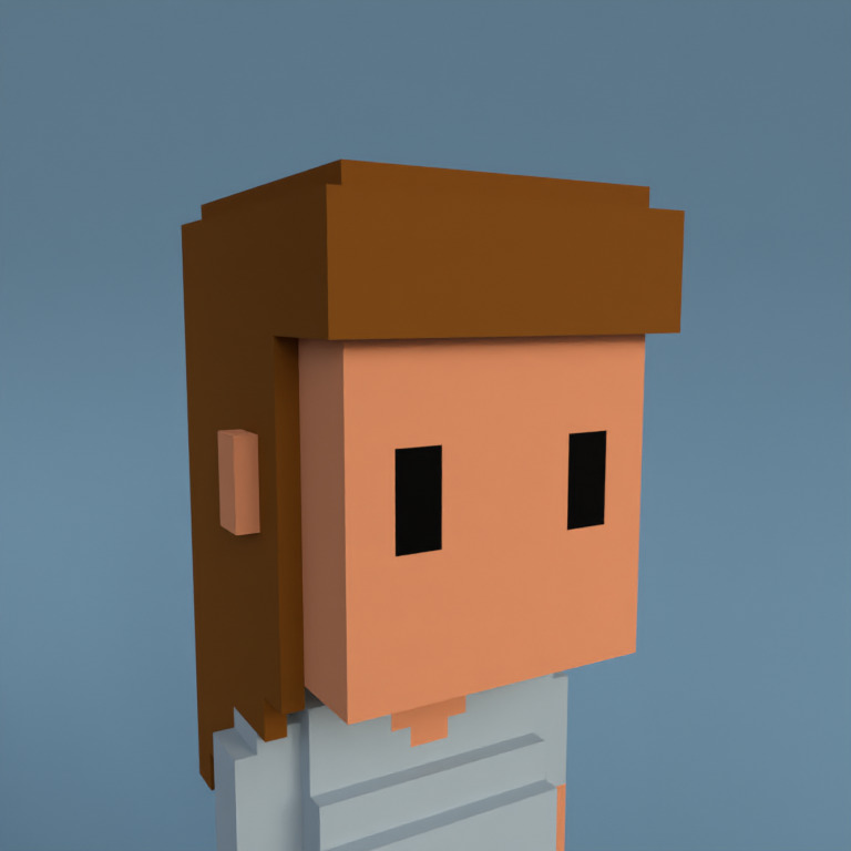 Meebit #6128 — Portrait