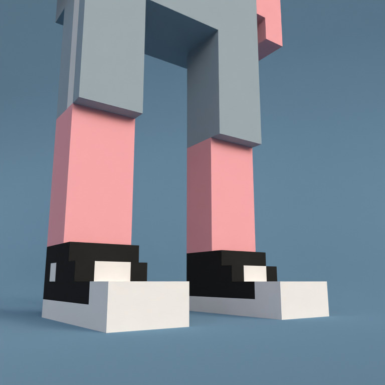 Meebit #6129 — Shoes