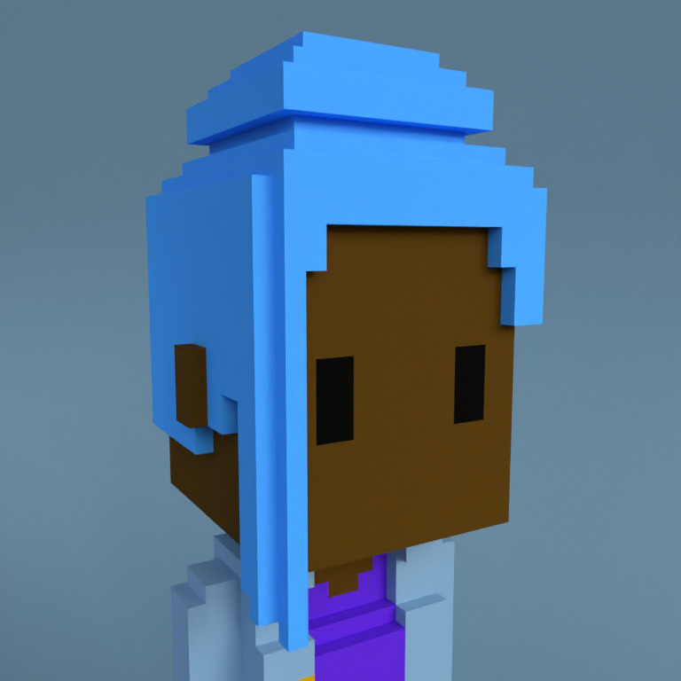 Meebit #6132 — Portrait