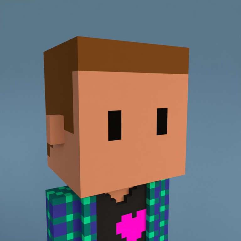 Meebit #6134 — Portrait
