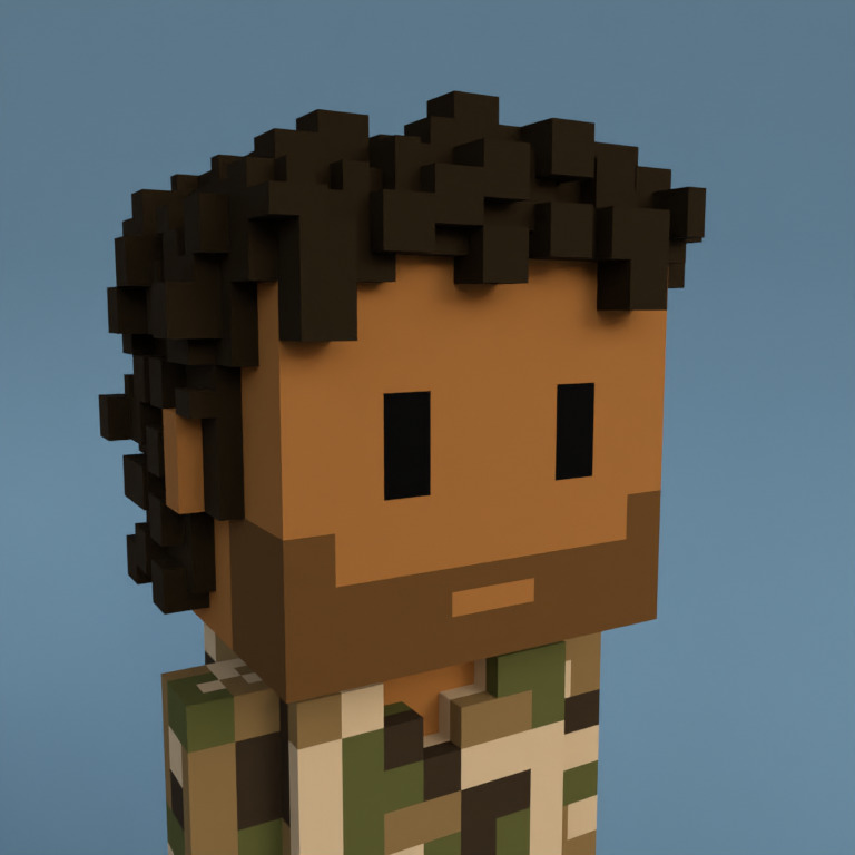 Meebit #6136 — Portrait