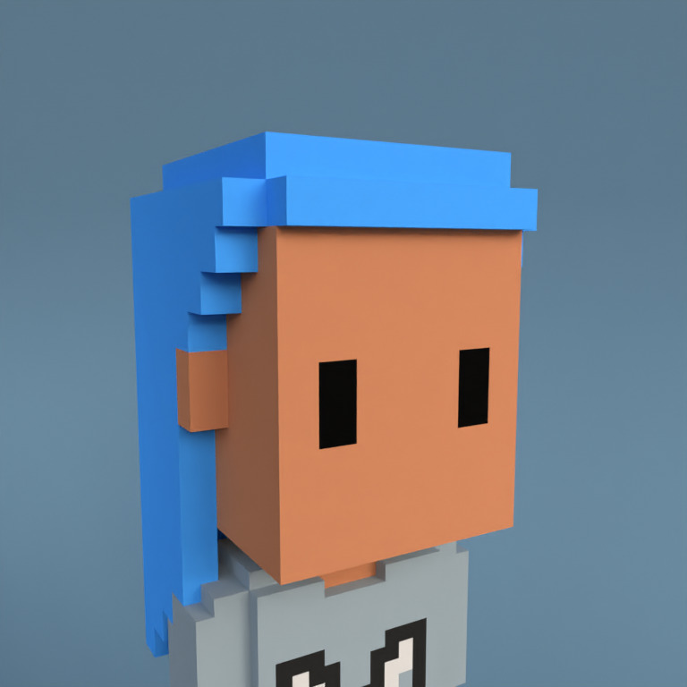 Meebit #6163 — Portrait