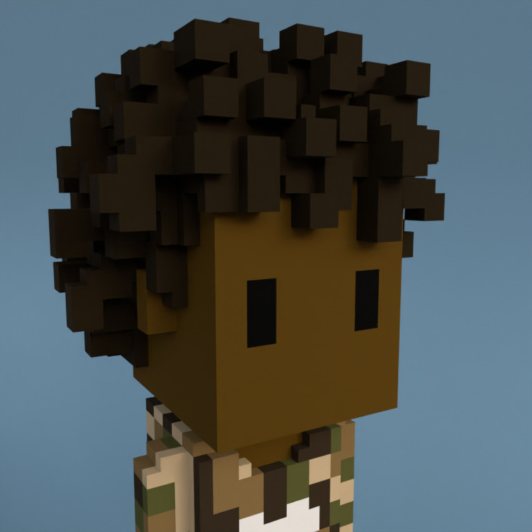 Meebit #6177 — Portrait