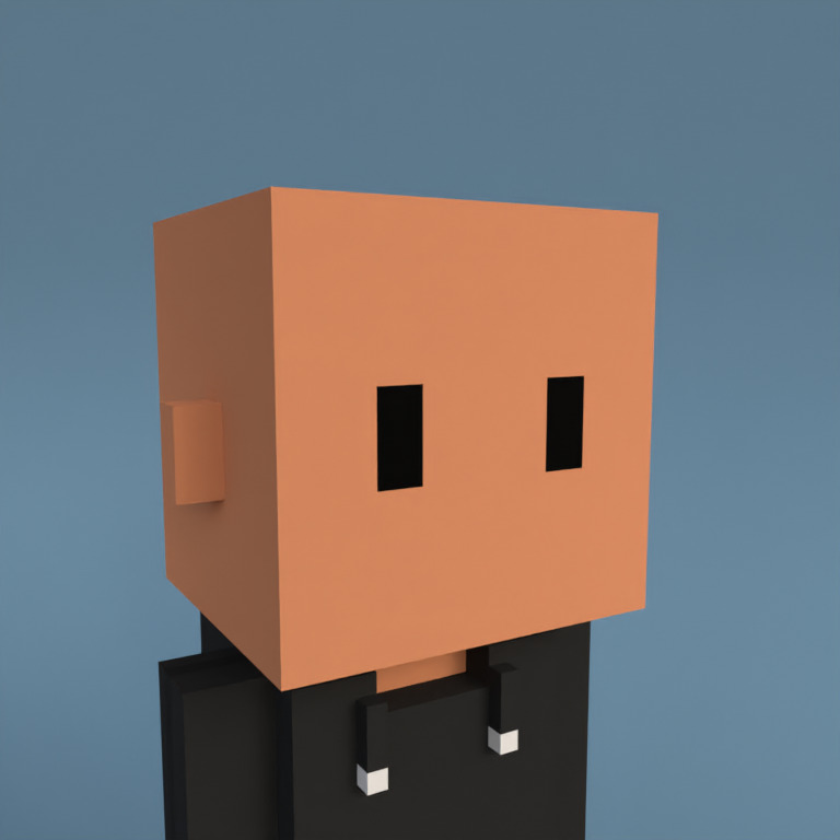 Meebit #6184 — Portrait