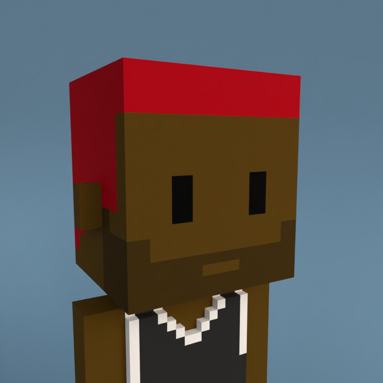 Meebit #6191 — Portrait