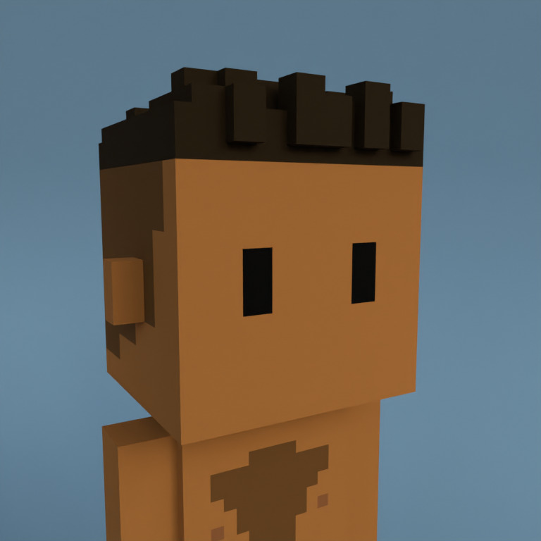 Meebit #6196 — Portrait