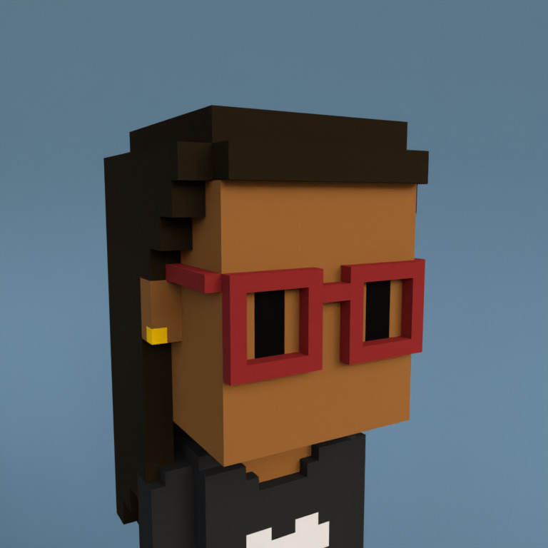 Meebit #6201 — Portrait