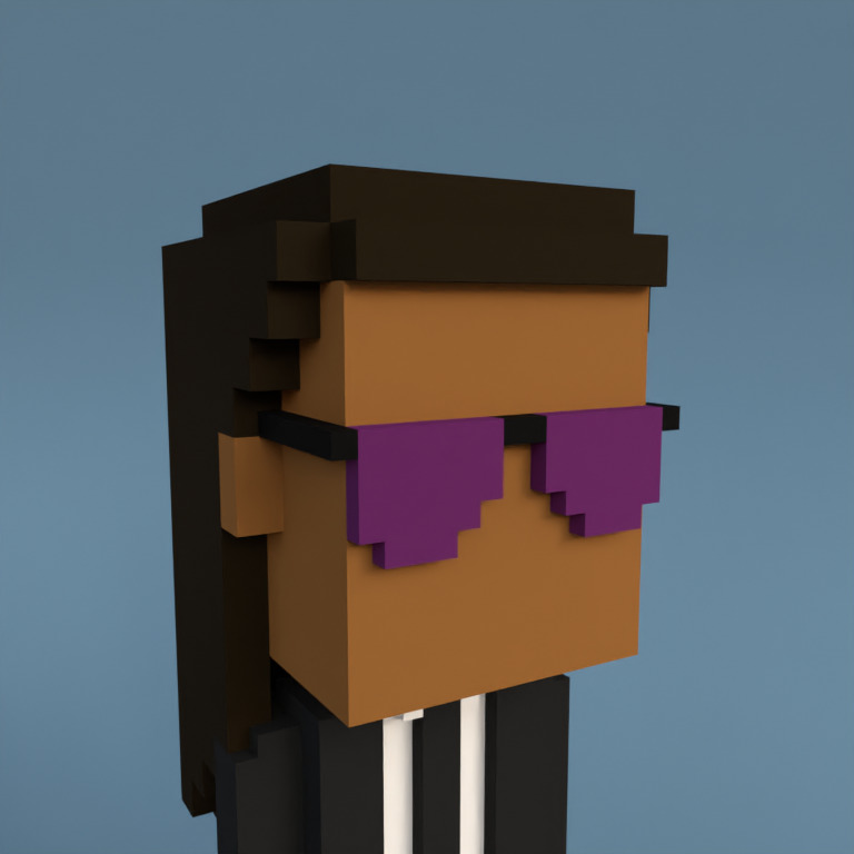 Meebit #6203 — Portrait