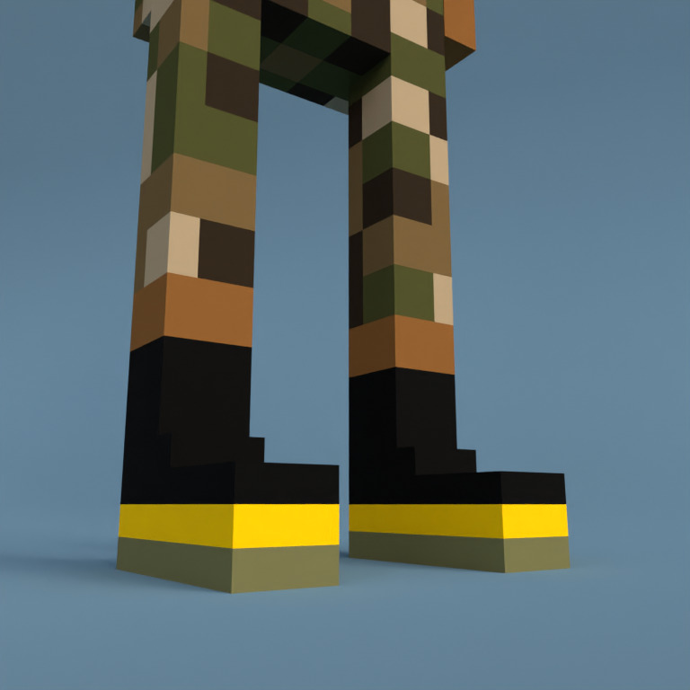 Meebit #6203 — Shoes